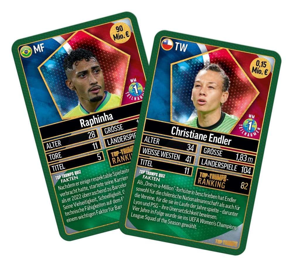 World Football Stars Card Game 200 Pack 3 - Edizione Tedesca - Winning Moves