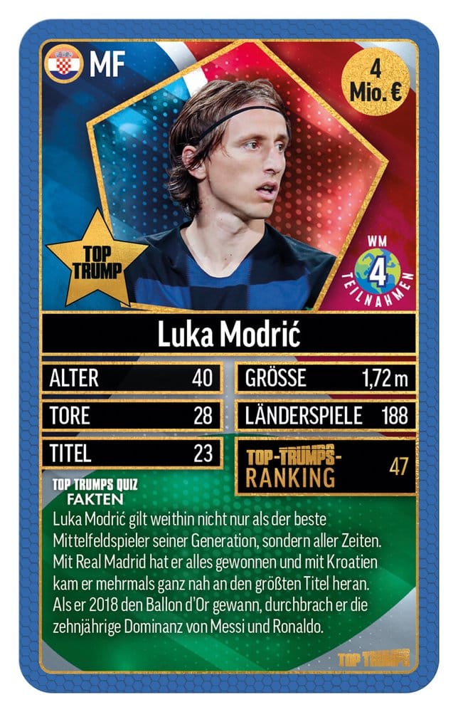 World Football Stars Card Game 200 Pack 2 - Edizione Tedesca - Winning Moves