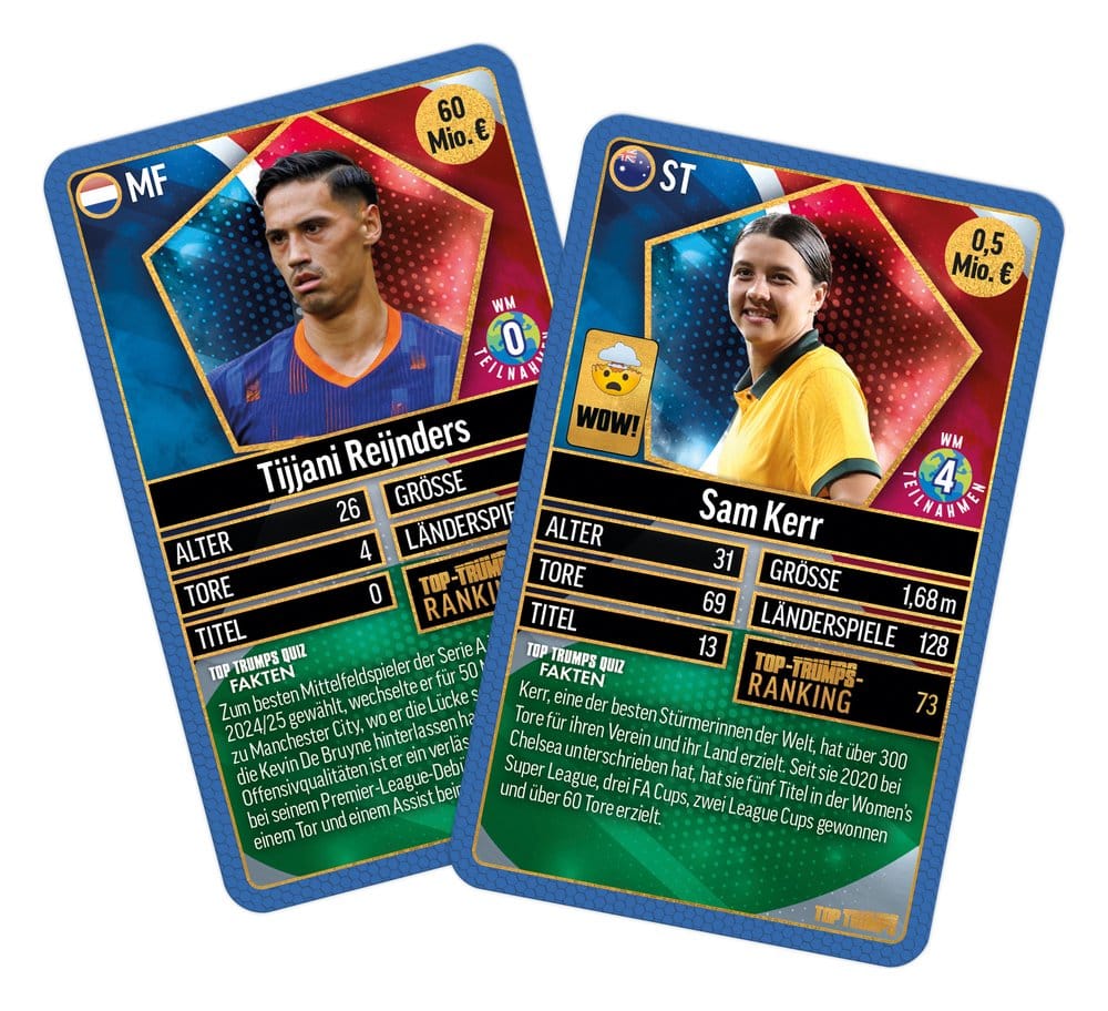World Football Stars Card Game 200 Pack 2 - Edizione Tedesca - Winning Moves