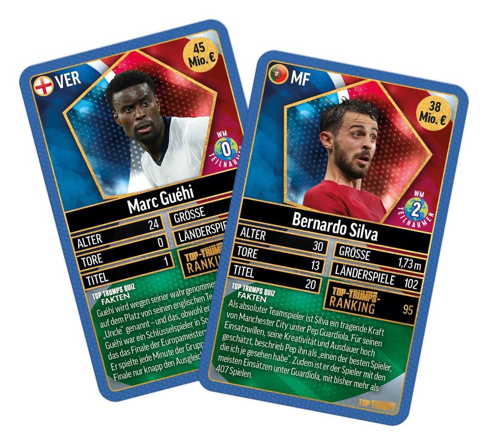 World Football Stars Card Game 200 Pack 2 - Edizione Tedesca - Winning Moves