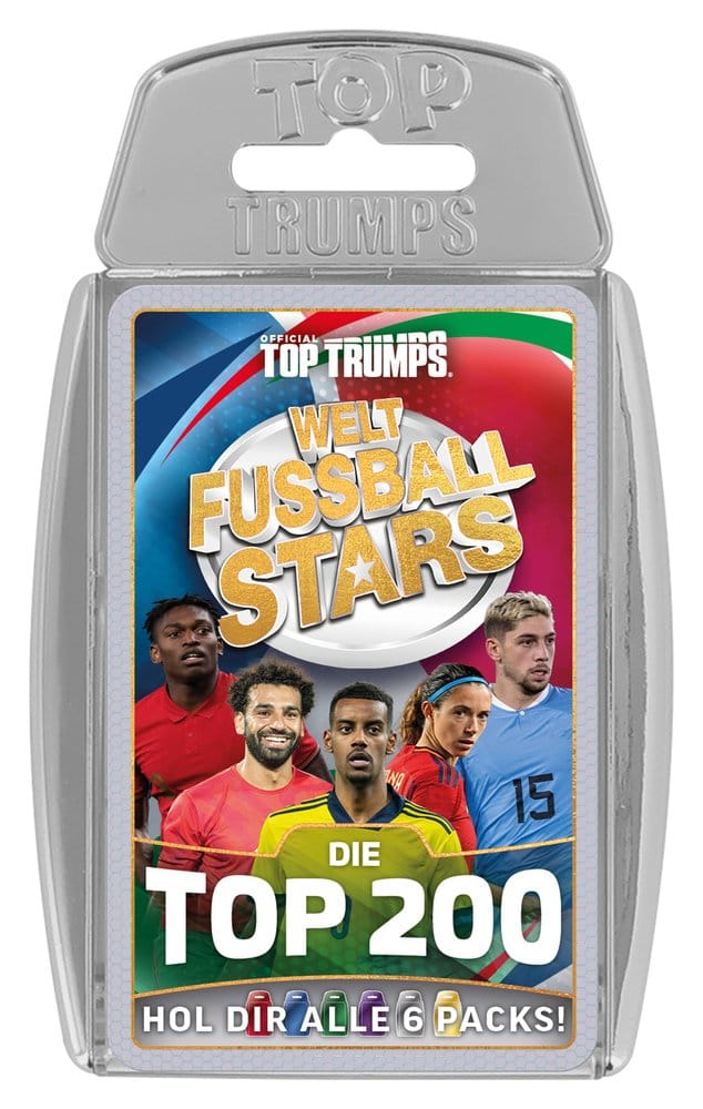 World Football Stars Card Game 200 Pack 5 - Edizione Tedesca
