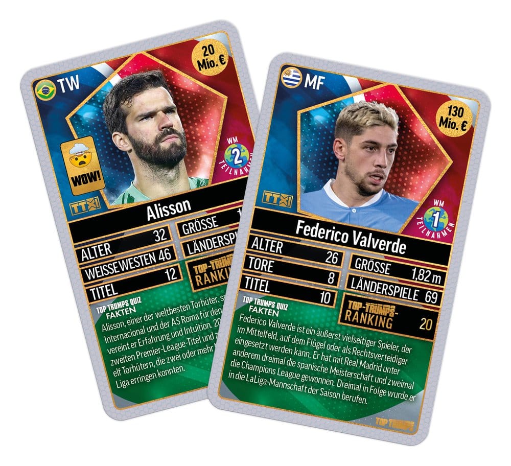 World Football Stars Card Game 200 Pack 5 - Edizione Tedesca