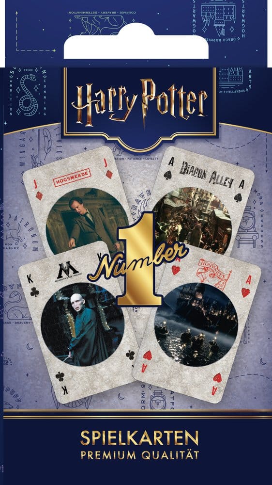 Carte da Gioco Harry Potter - Edizione Tedesca - Winning Moves