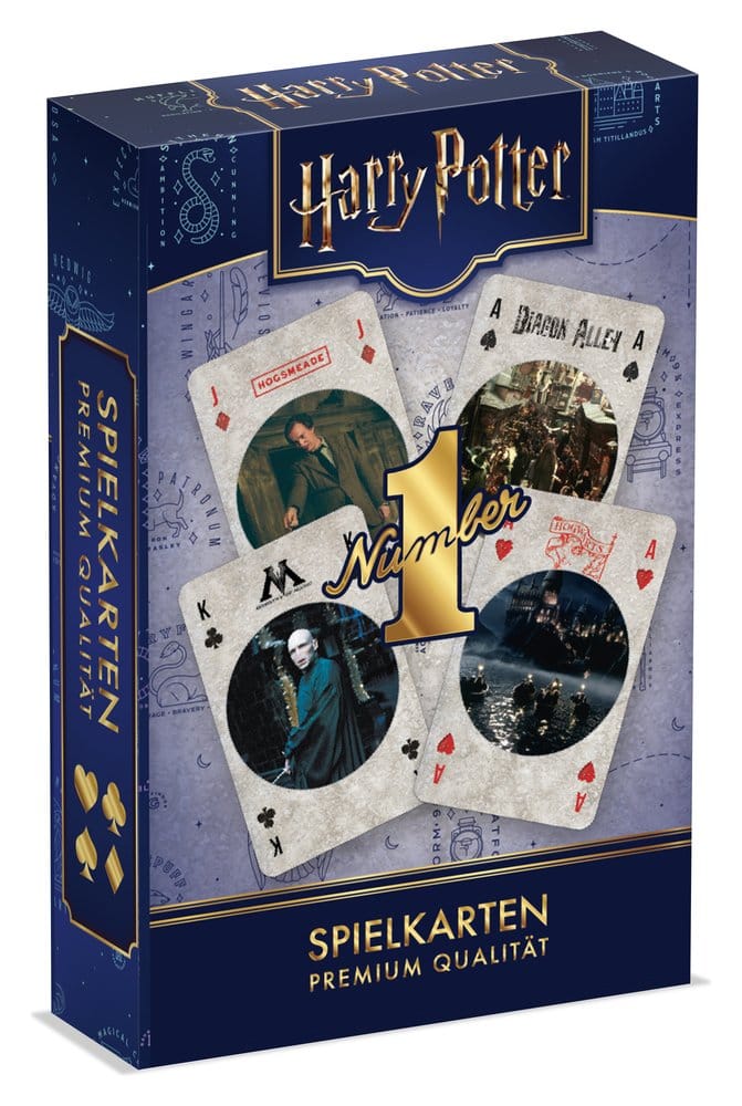 Carte da Gioco Harry Potter - Edizione Tedesca - Winning Moves