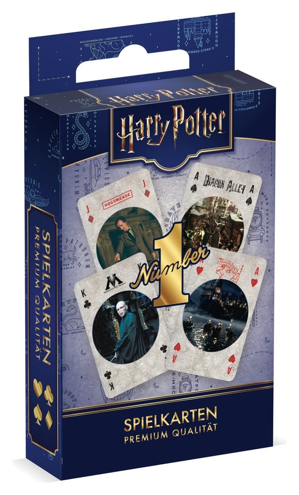 Carte da Gioco Harry Potter - Edizione Tedesca - Winning Moves