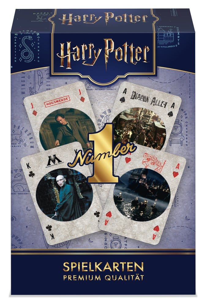 Carte da Gioco Harry Potter - Edizione Tedesca - Winning Moves