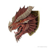 Wizkids - D&D Replicas of the Realms - Life-Size Foam Figure - Ancient Red Dragon Trophy Plaque - Limited Edition 50th Anniversary 56 cm