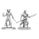 Pathfinder Deep Cuts Miniature non dipinte: Vordine (Infantry Devil) e Pitborn Rogue - WizKids