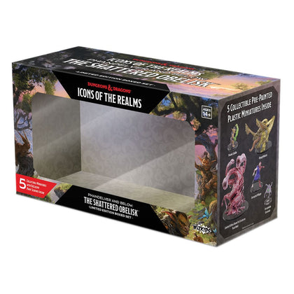 Wizkids - D&D Icons of the Realms: Phandelver and Below Prepainted Miniature The Shattered Obelisk - Limited Edition Boxed Set (Set #29)