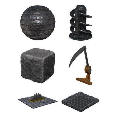 WizKids Dungeon Dressings: Traps - Hidden Hazards – Set di Trappole per GdR