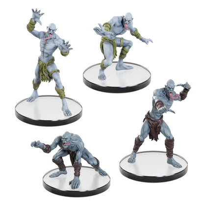 Wizkids - D&D Icons of the Realms pre-painted Miniatures Undead Armies - Ghouls & Ghasts Set