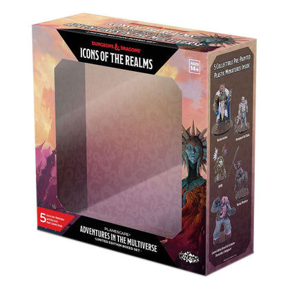 Wizkids - D&D Icons of the Realms: Planescape Prepainted Miniature Adventures in the Multiverse - Limited Edition Boxed Set
