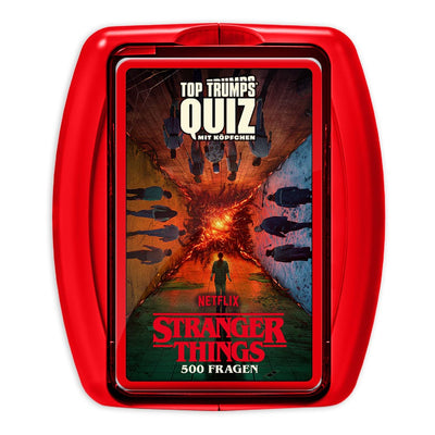 Stranger Things Carte da Gioco Quiz Top Trumps - Edizione Tedesca - Winning Moves