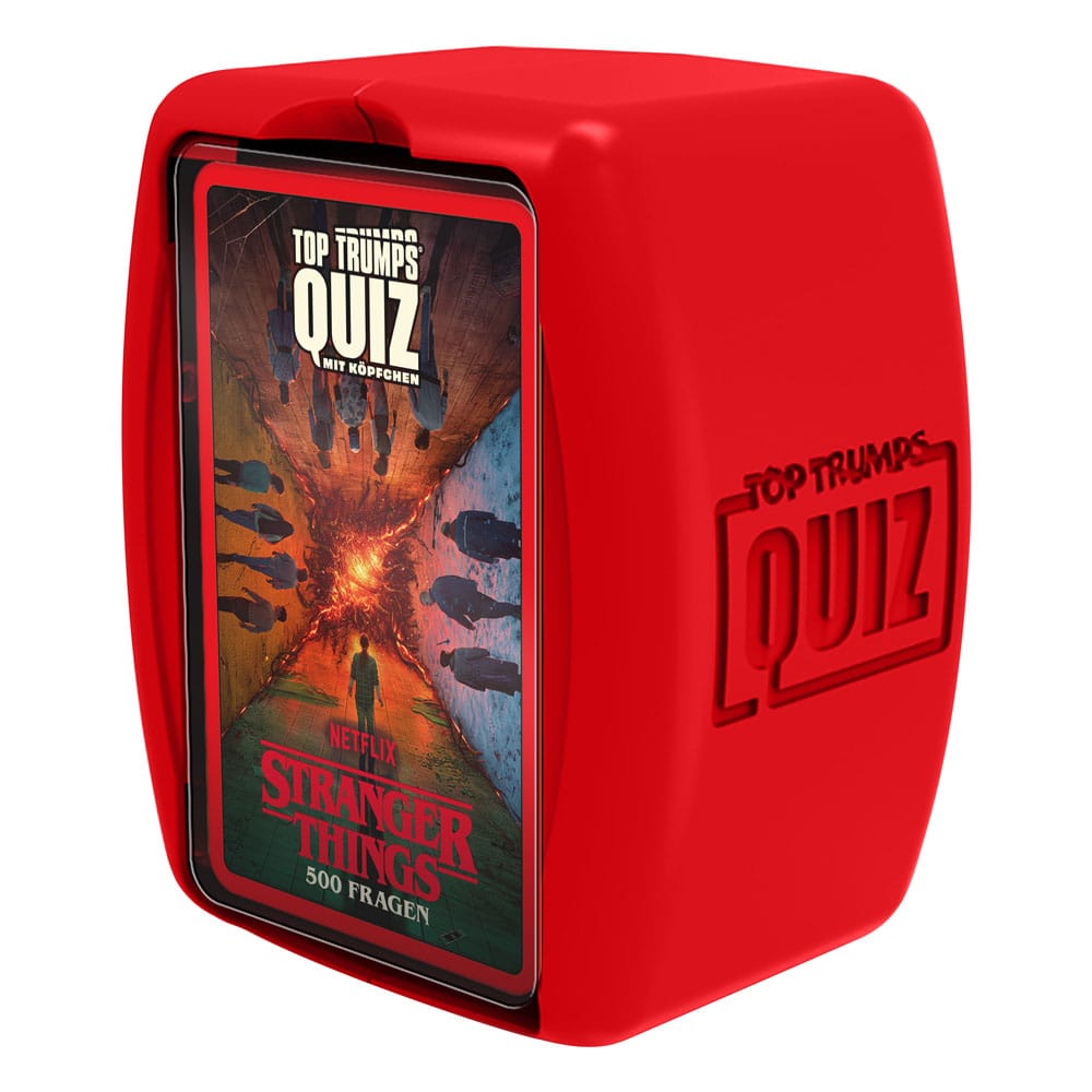 Stranger Things Carte da Gioco Quiz Top Trumps - Edizione Tedesca - Winning Moves