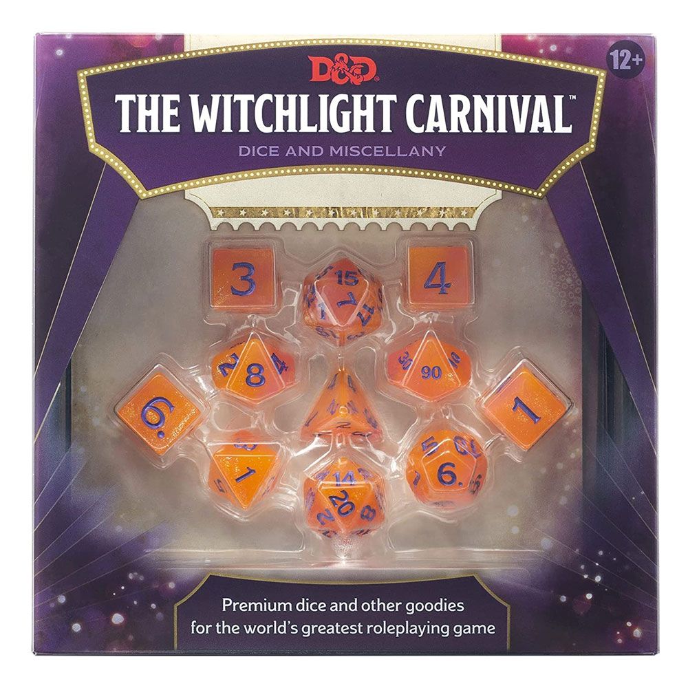 Dungeons & Dragons Set di Dadi RPG Witchlight Carnival