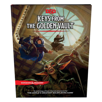 Dungeons & Dragons - Keys from the Golden Vault - Libro di avventure in inglese - Wizards of the Coast