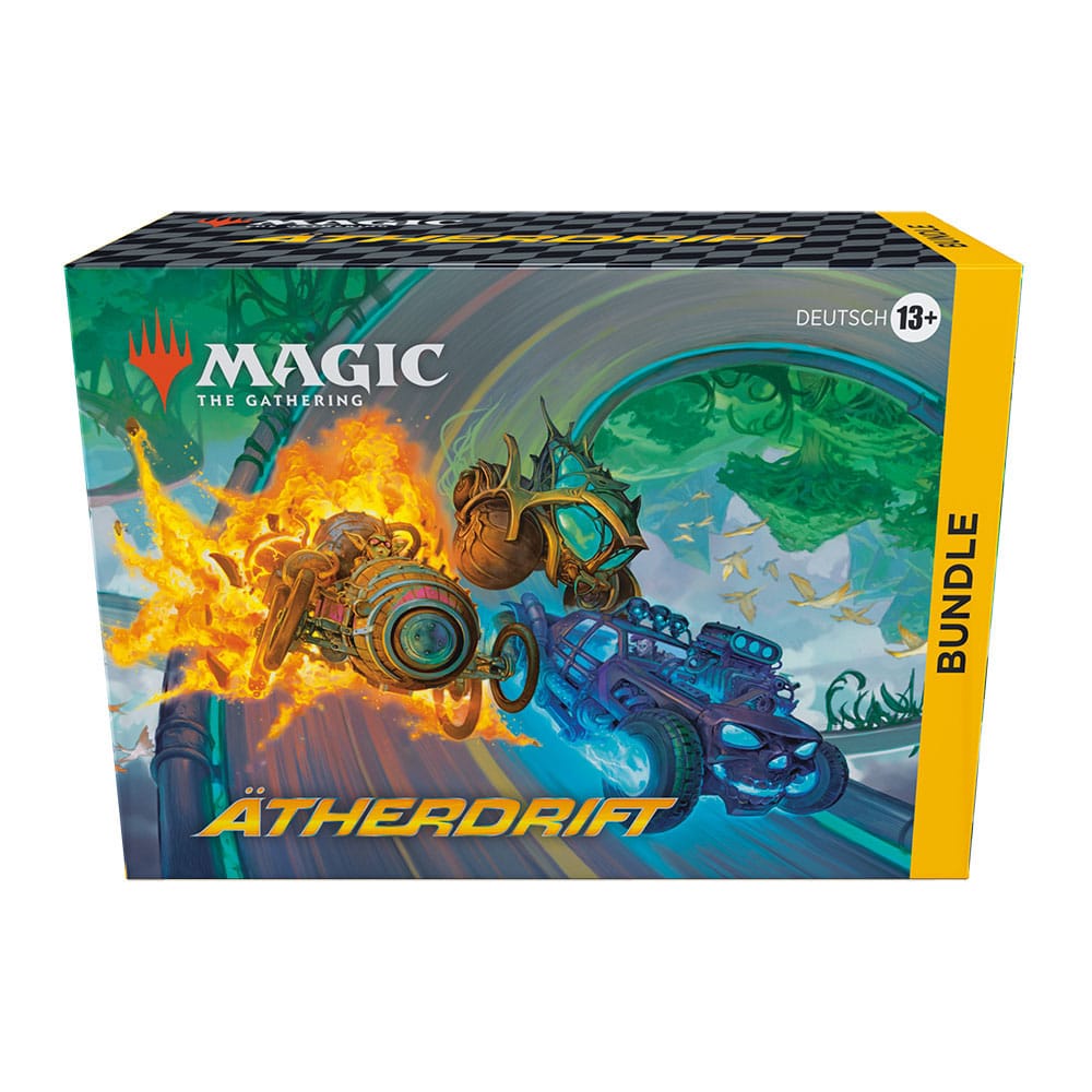 Magic: The Gathering Aetherdrift Bundle tedesco - 9 Play Booster + carte Terra