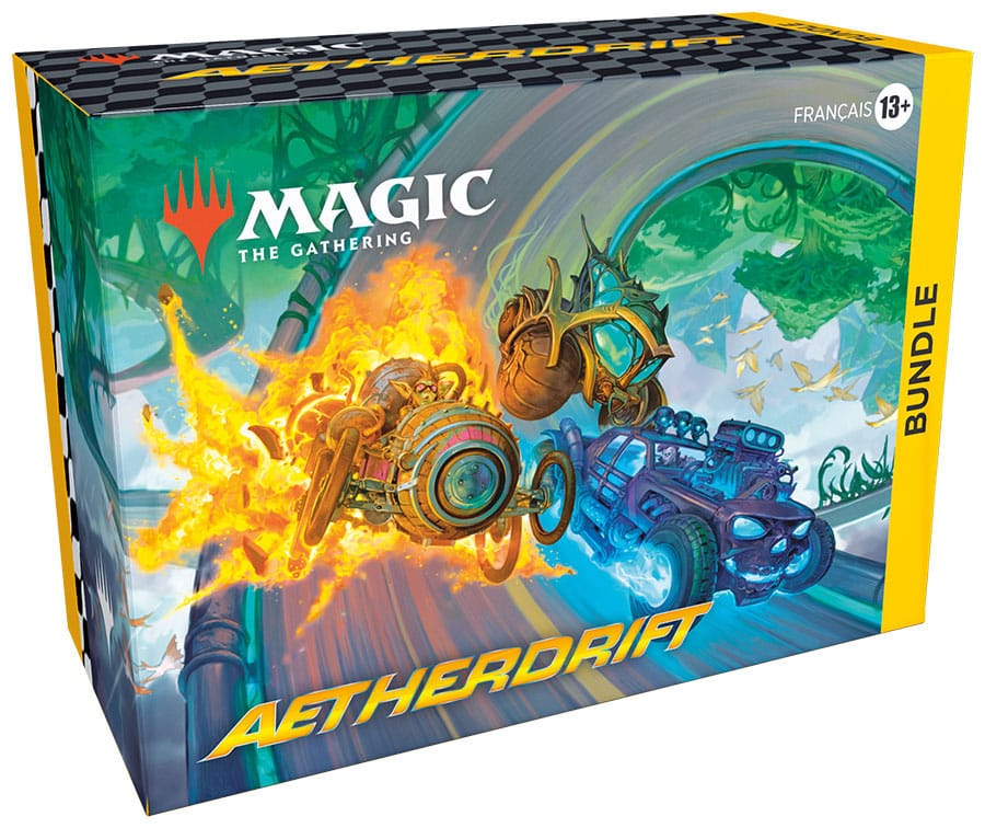 Magic the Gathering Aetherdrift Bundle in francese - 9 Play Booster, Wizards of the Coast