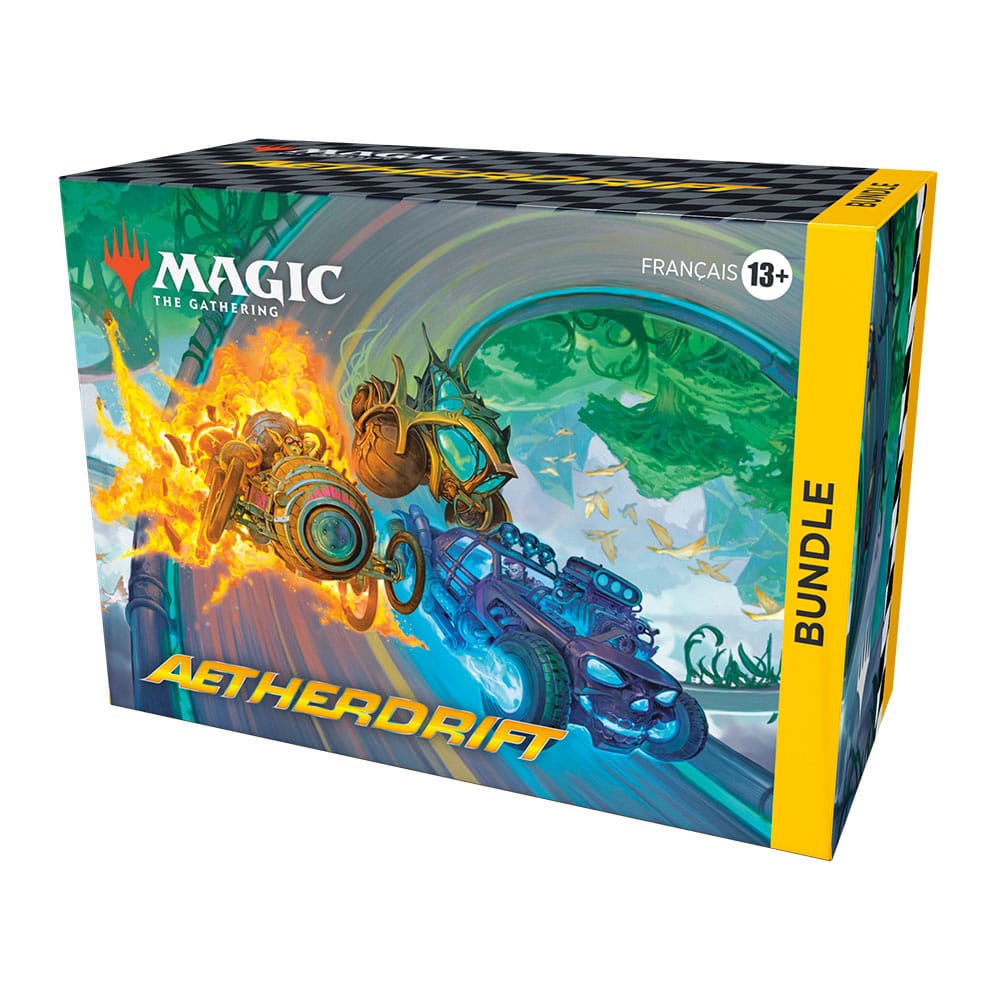 Magic the Gathering Aetherdrift Bundle in francese - 9 Play Booster, Wizards of the Coast
