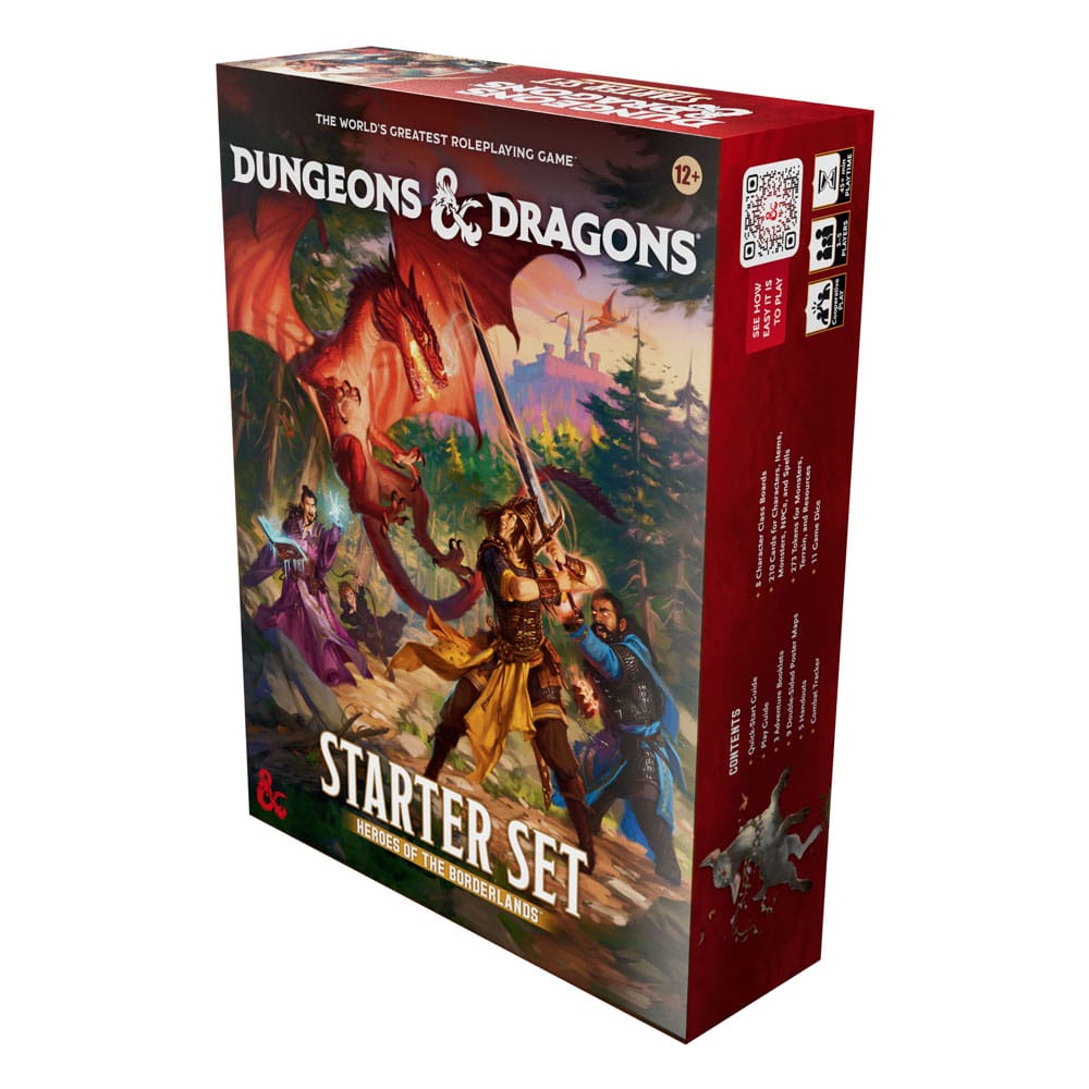Dungeons & Dragons Heroes of the Borderlands Set di Avvio in Inglese Wizards of the Coast