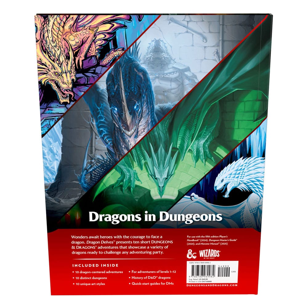 Dungeons & Dragons Dragon Delves: An Adventure Anthology - Libro in inglese