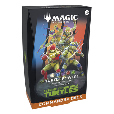Magic: The Gathering - Tartarughe Ninja Commander Decks Case (4 mazzi) - Inglese - Wizards of the Coast