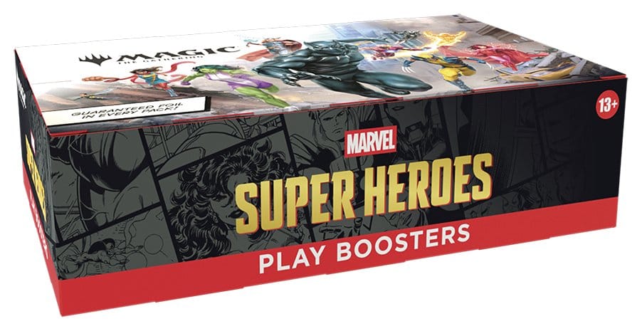Magic: The Gathering Marvel Super Heroes Play Booster Display (30 buste) - Inglese - Wizards of the Coast