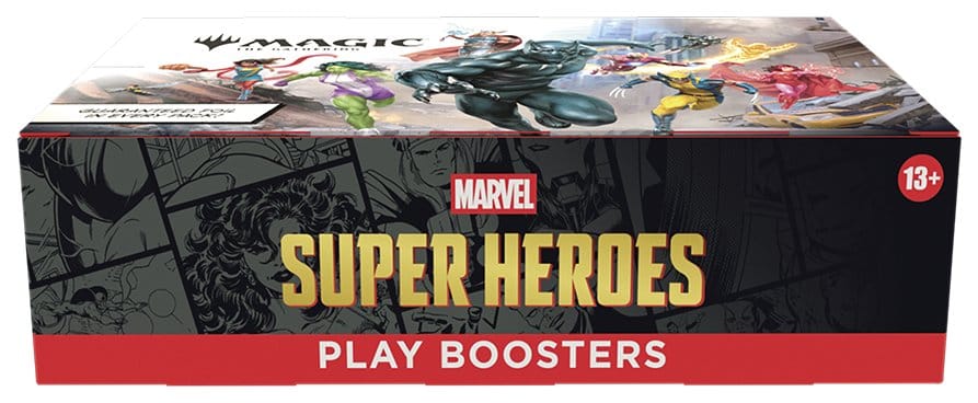 Magic: The Gathering Marvel Super Heroes Play Booster Display (30 buste) - Inglese - Wizards of the Coast
