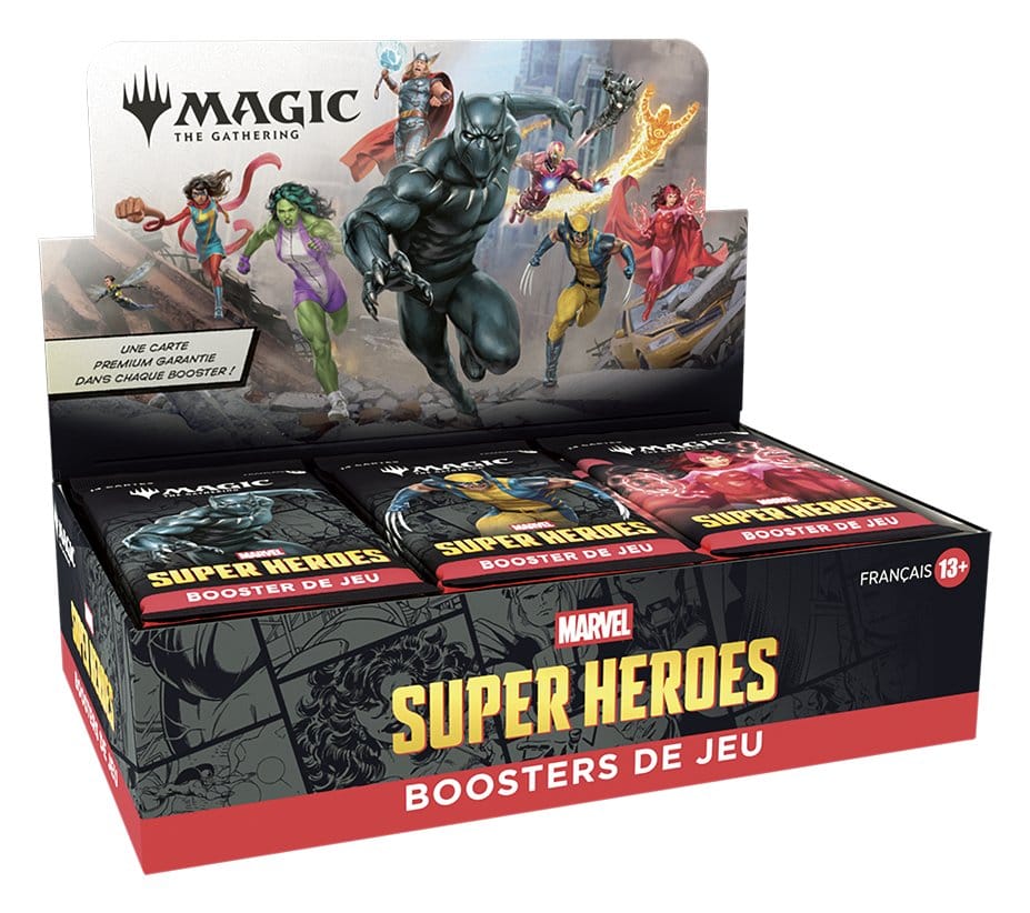 Magic: The Gathering Marvel Super Heroes Play Booster Display (30 buste) - Wizards of the Coast