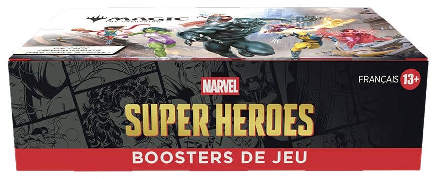 Magic: The Gathering Marvel Super Heroes Play Booster Display (30 buste) - Wizards of the Coast