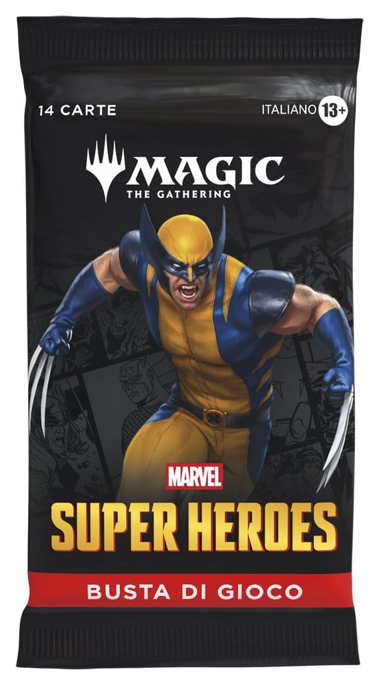 Magic: The Gathering Marvel Super Heroes Play Booster Display (30 buste) – Italiano – Wizards of the Coast