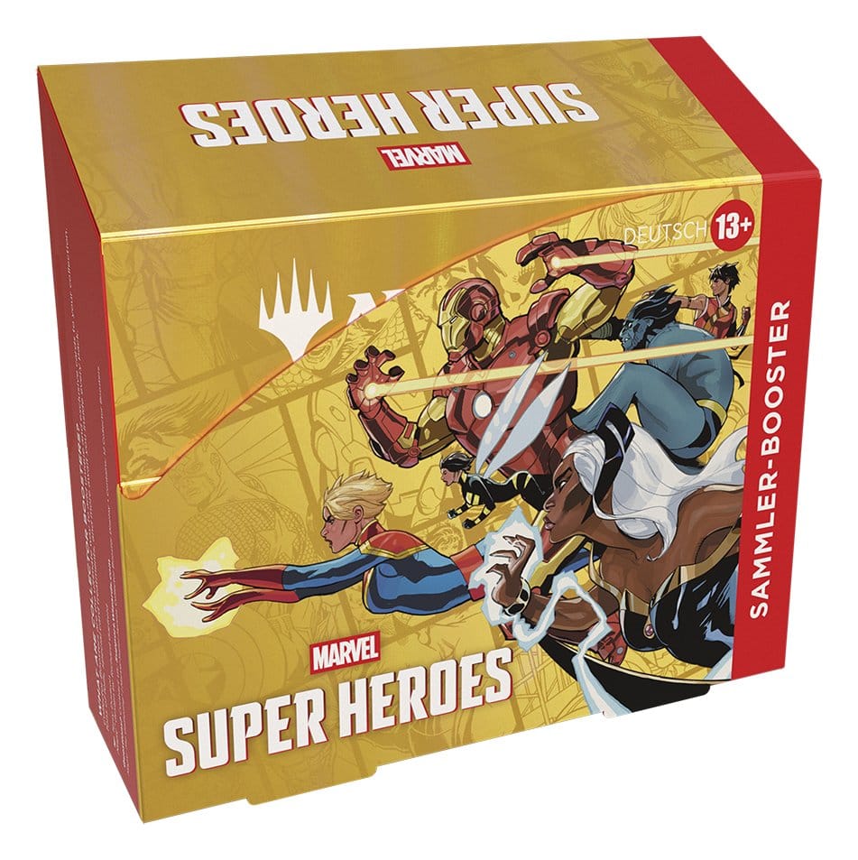Magic: The Gathering Marvel Super Heroes Collector Booster Display (12) - Edizione Tedesca, Wizards of the Coast
