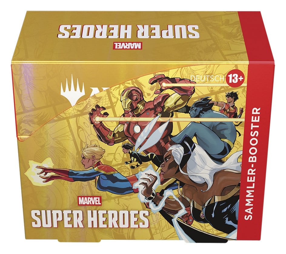 Magic: The Gathering Marvel Super Heroes Collector Booster Display (12) - Edizione Tedesca, Wizards of the Coast