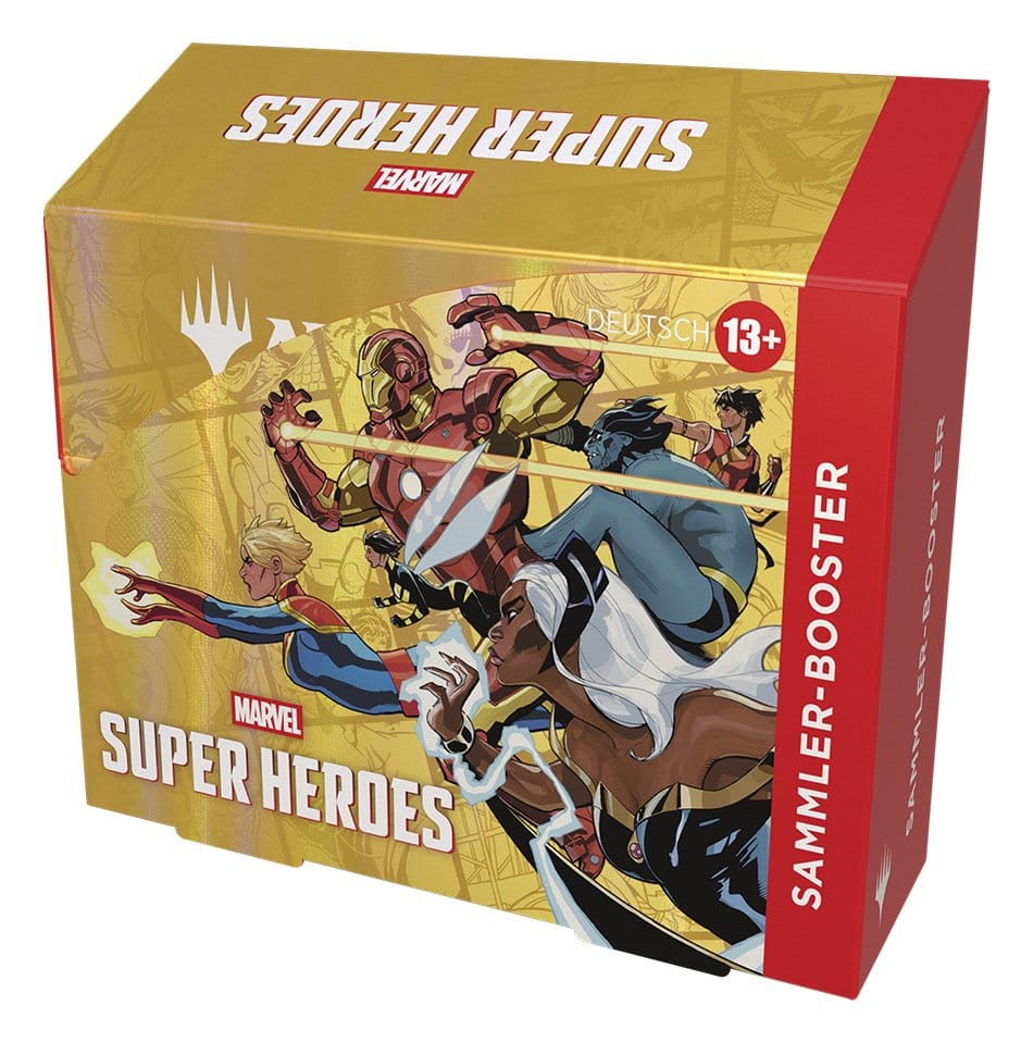 Magic: The Gathering Marvel Super Heroes Collector Booster Display (12) - Edizione Tedesca, Wizards of the Coast
