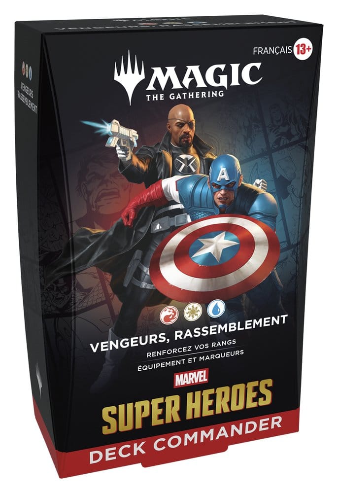 Magic: The Gathering Marvel Super Heroes Commander Decks Case (4 mazzi) - Wizards of the Coast - Francese