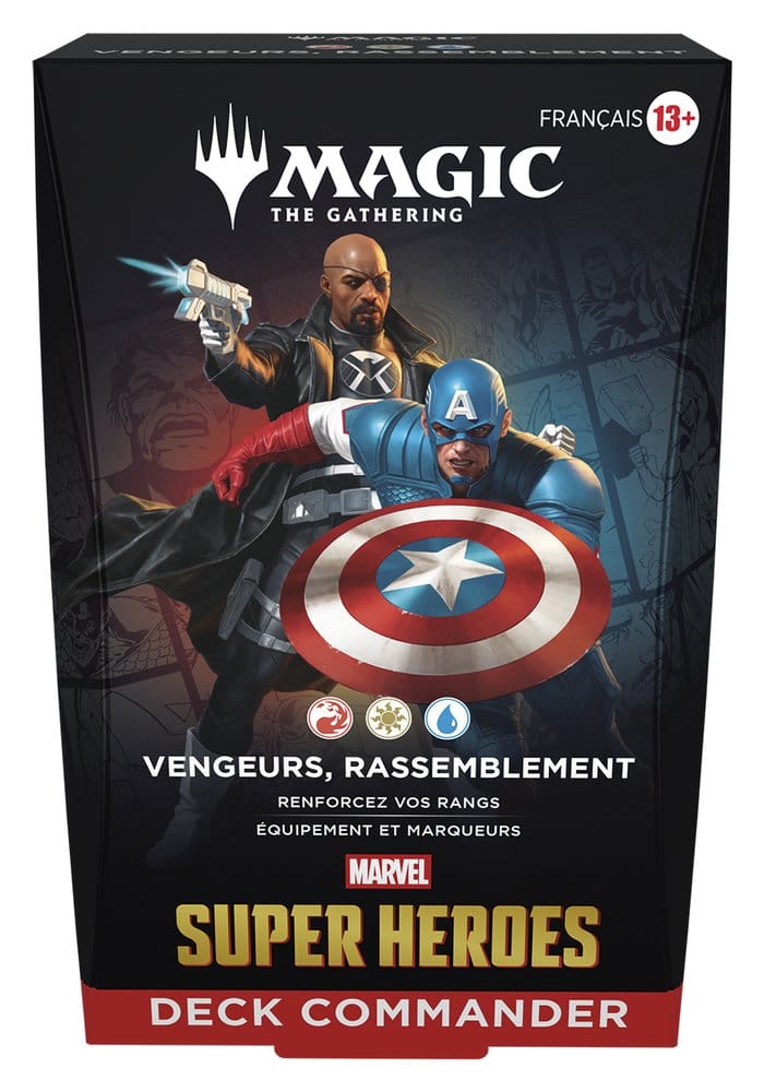 Magic: The Gathering Marvel Super Heroes Commander Decks Case (4 mazzi) - Wizards of the Coast - Francese
