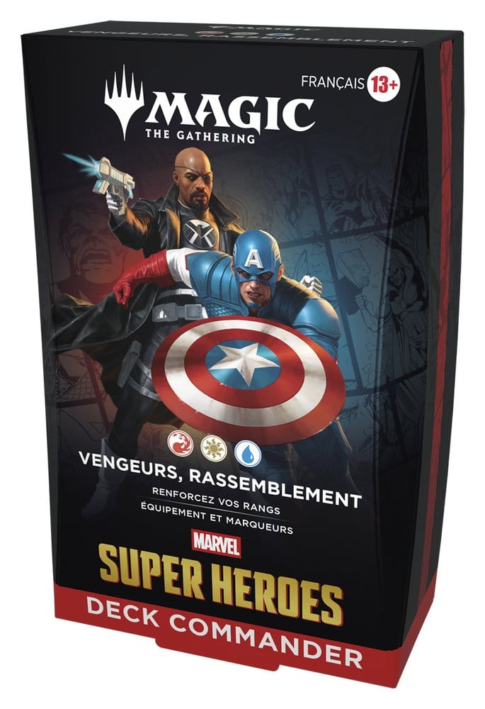 Magic: The Gathering Marvel Super Heroes Commander Decks Case (4 mazzi) - Wizards of the Coast - Francese