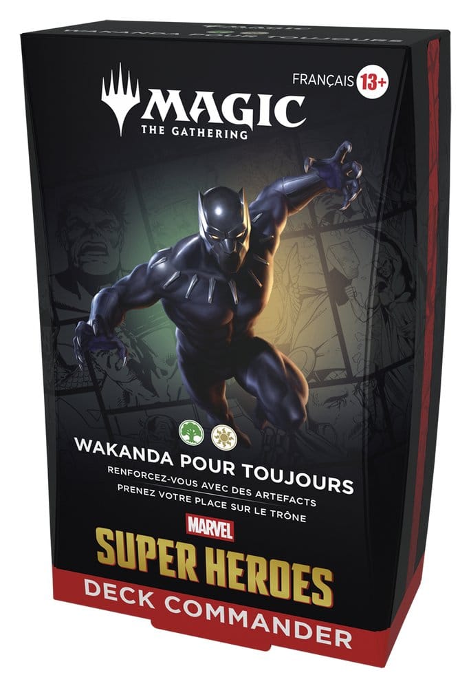 Magic: The Gathering Marvel Super Heroes Commander Decks Case (4 mazzi) - Wizards of the Coast - Francese