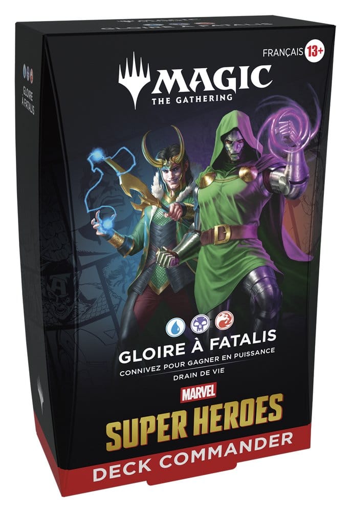 Magic: The Gathering Marvel Super Heroes Commander Decks Case (4 mazzi) - Wizards of the Coast - Francese