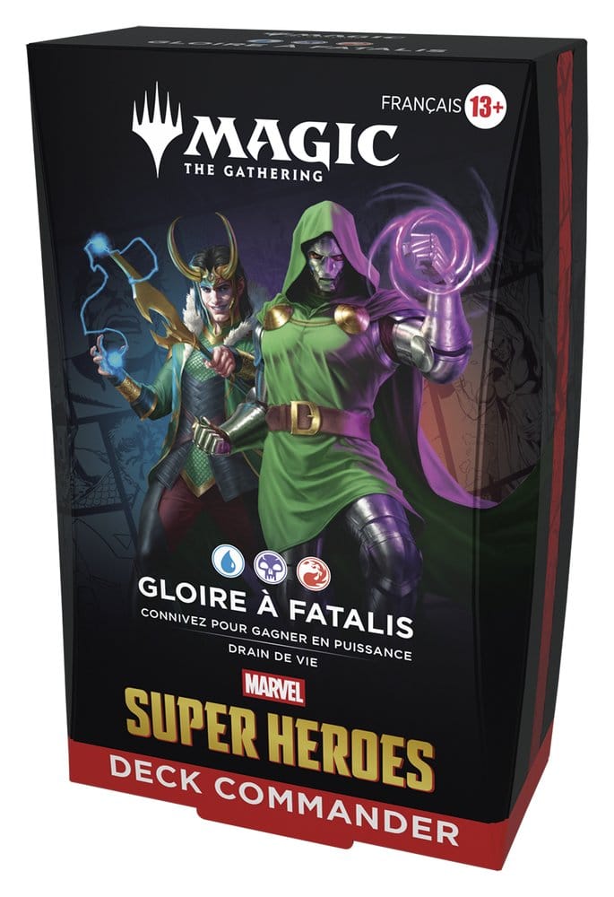 Magic: The Gathering Marvel Super Heroes Commander Decks Case (4 mazzi) - Wizards of the Coast - Francese