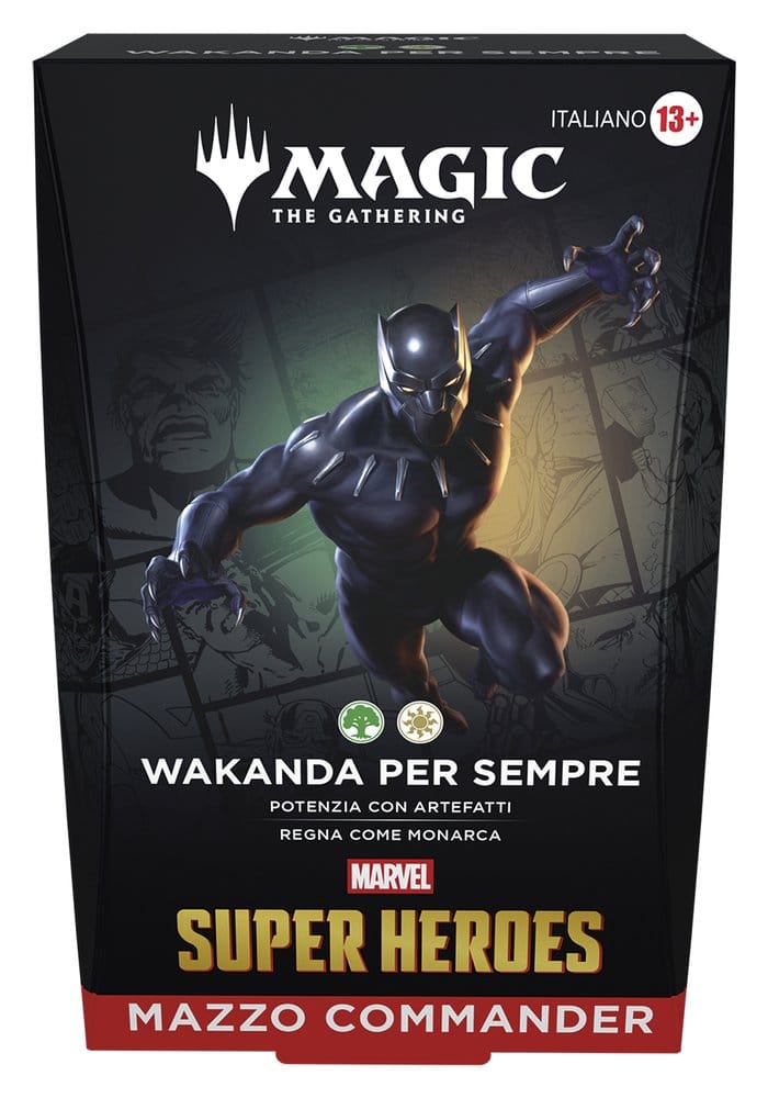 Magic: The Gathering Marvel Super Heroes Commander Decks Case (4 mazzi) - Italiano - Wizards of the Coast