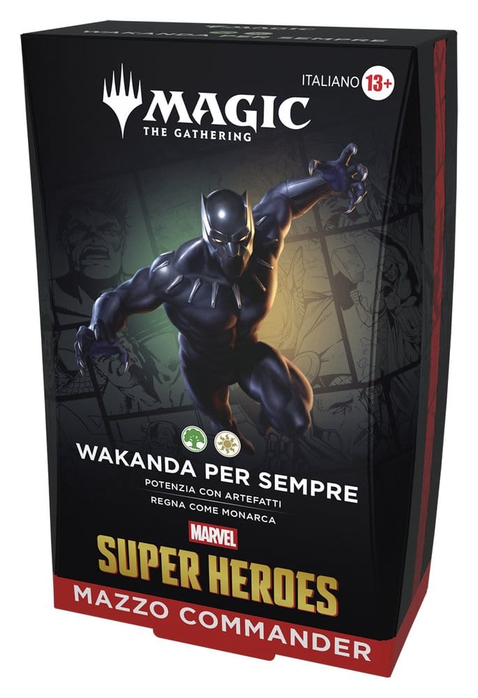 Magic: The Gathering Marvel Super Heroes Commander Decks Case (4 mazzi) - Italiano - Wizards of the Coast