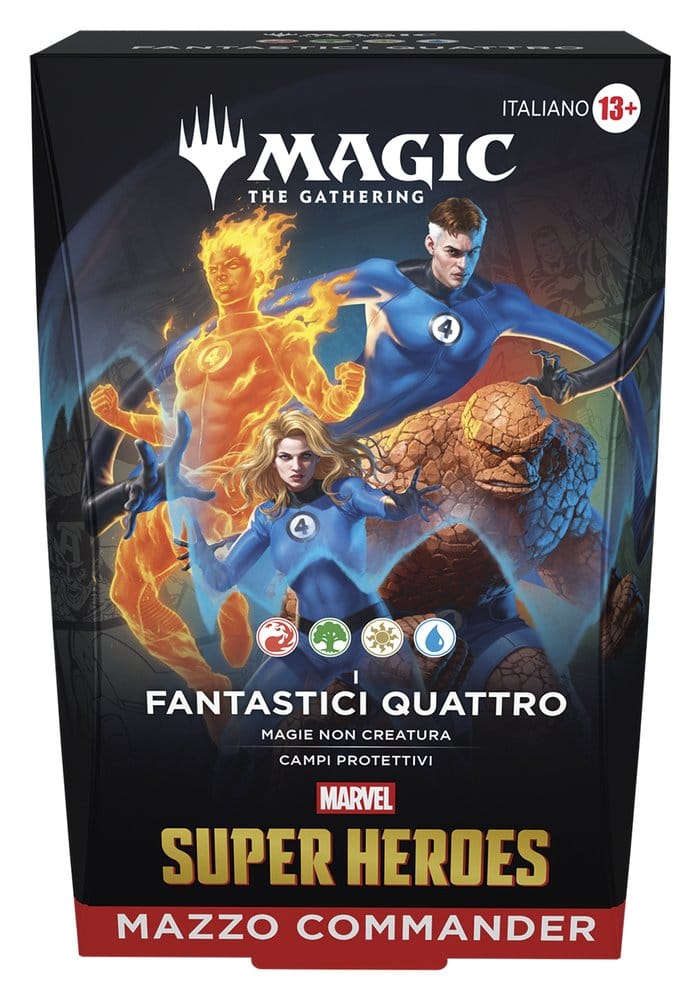 Magic: The Gathering Marvel Super Heroes Commander Decks Case (4 mazzi) - Italiano - Wizards of the Coast