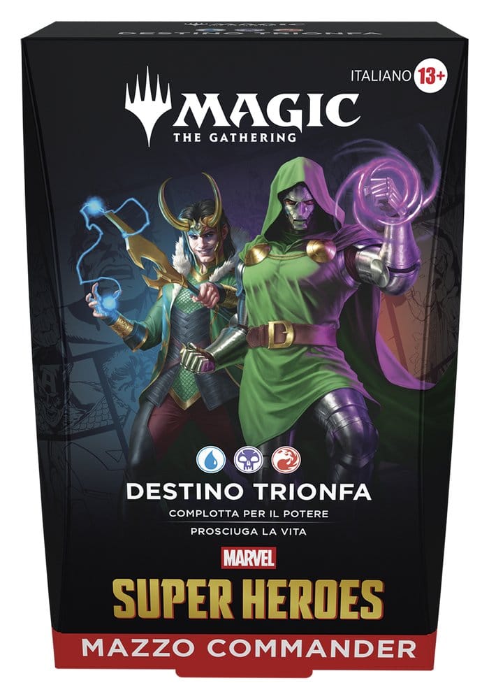 Magic: The Gathering Marvel Super Heroes Commander Decks Case (4 mazzi) - Italiano - Wizards of the Coast