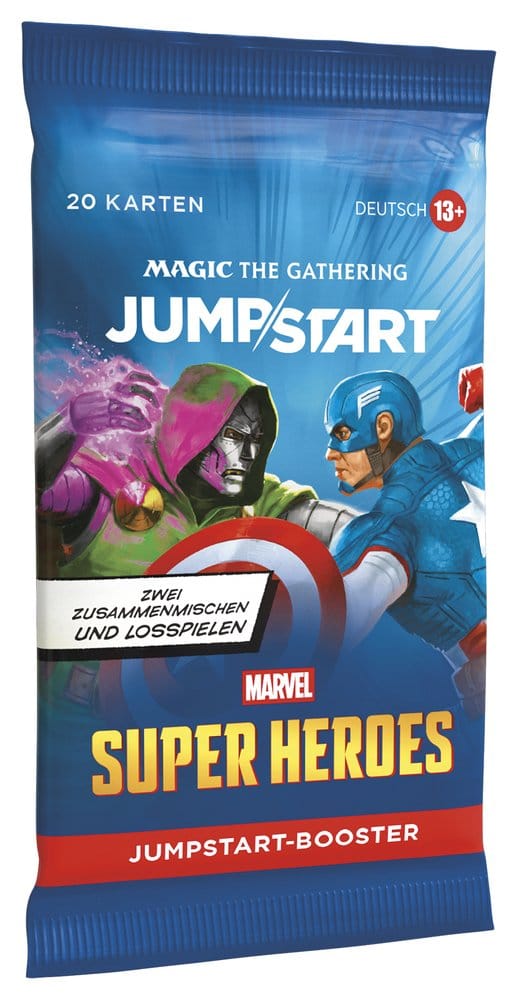Magic: The Gathering Marvel Super Heroes – Jumpstart Booster Display (24 buste) in tedesco