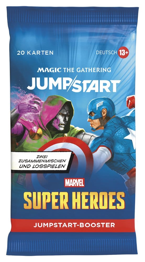 Magic: The Gathering Marvel Super Heroes – Jumpstart Booster Display (24 buste) in tedesco