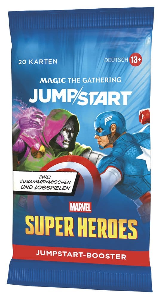 Magic: The Gathering Marvel Super Heroes – Jumpstart Booster Display (24 buste) in tedesco