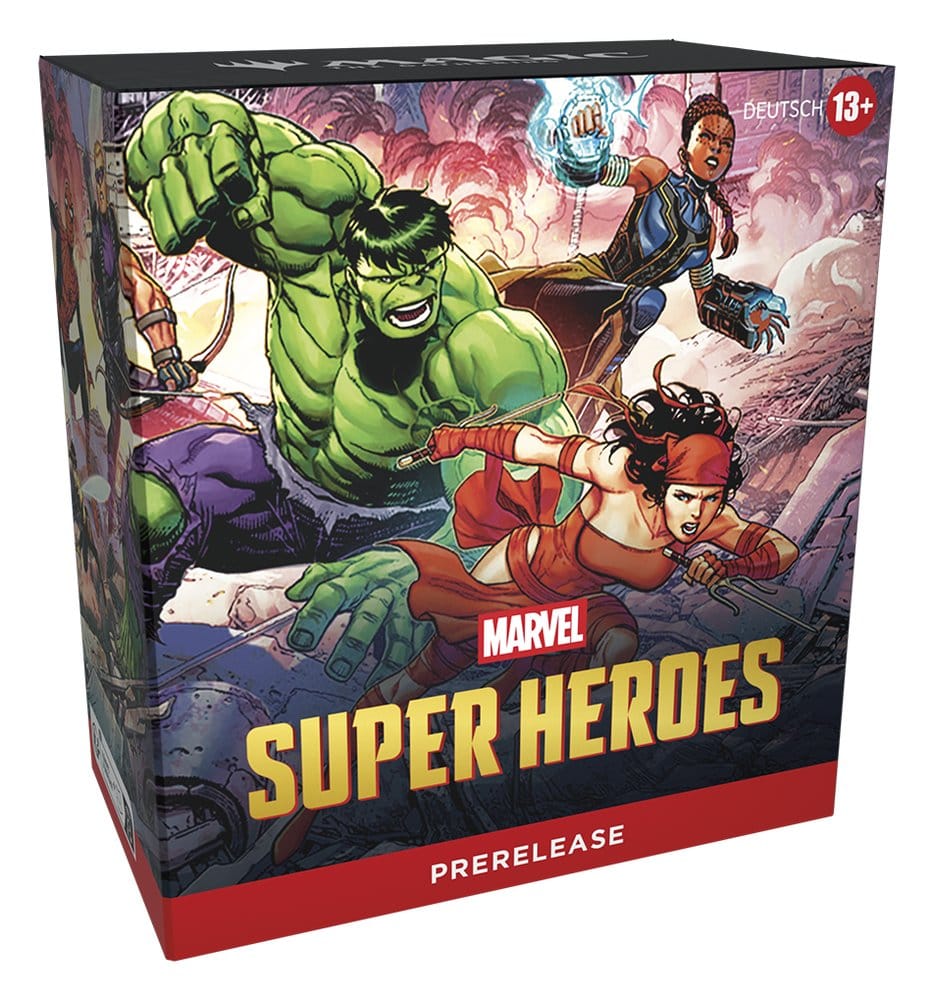 Magic: The Gathering Marvel Super Heroes Prerelease Pack Case (15) - Tedesco