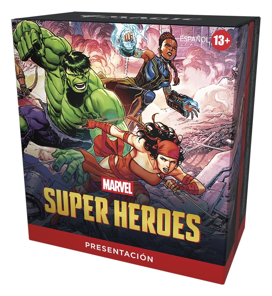 Magic: The Gathering Marvel Super Heroes Prerelease Pack Case (15) - Spagnolo