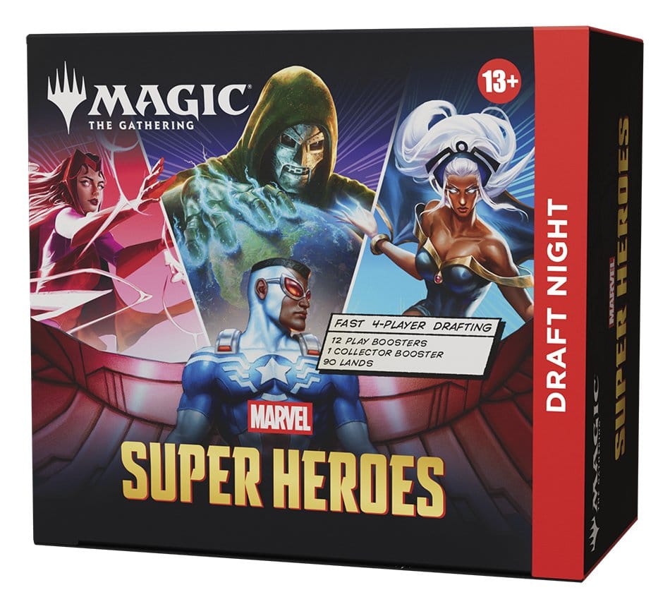 Magic the Gathering Marvel Super Heroes Draft Night - Kit per Draft in Inglese